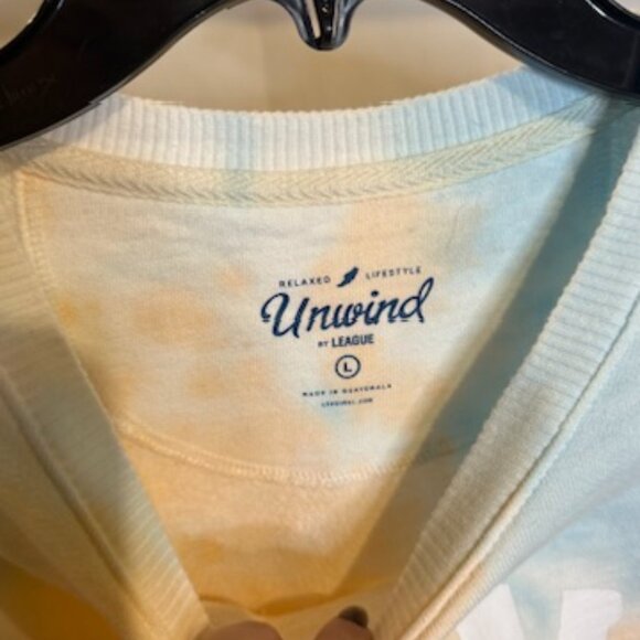 Miami University (Ohio) Pastel Tie-Dye Sweatshirt – Unwind by League – Size L - Picture 2 of 3